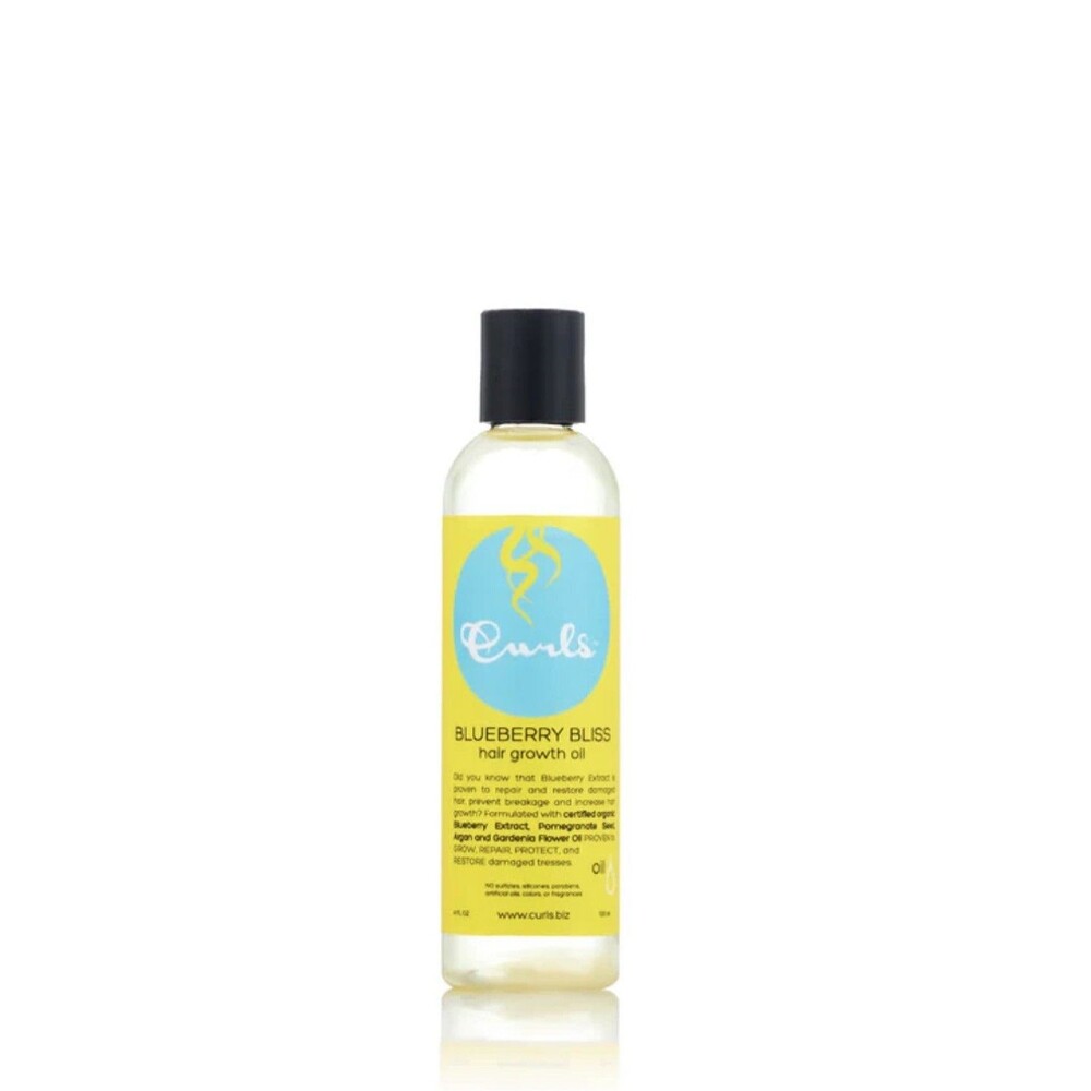 Curls Blueberry Bliss Hair Growth Oil 4 oz Great for Damaged Hair